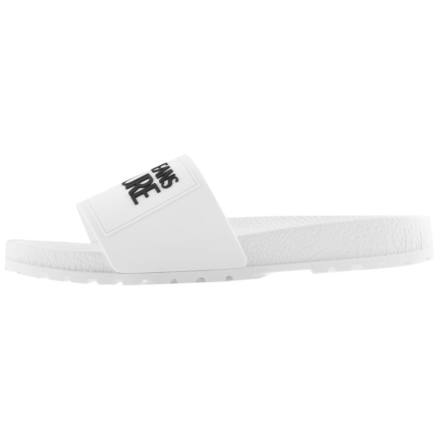 Alternative Image for ProductVersace Jeans Couture Logo Sliders White2
